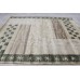 R23822 Contemporary Green Tibetan Area Rug 8' X 10' Wool/ Silk Handmade In Nepal